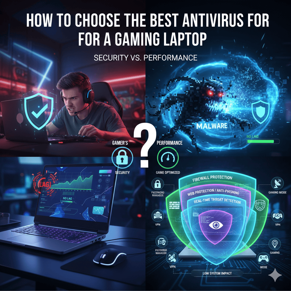 Why a Gaming Laptop Needs Dedicated Antivirus Protection